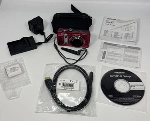 OLYMPUS SH-21 Digital Camera (16MP/12.5x ZOOM/TOUCHSCREEN!) *WORKS GREAT, VGC* - Picture 1 of 12