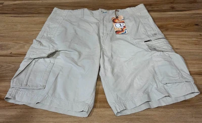 Pantalones Cortos Carga OP Ocean Pacific Ripstop Para Hombres 38 Y2K Exterior Algodón Senderismo-NUEVOS CON ETIQUETAS Foto 1 de 4