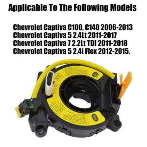20794271 Clock Spring for Chevrolet Captiva C100 C140 06-2013/ 5 2.4Lt 2011-2017 - Picture 1 of 5