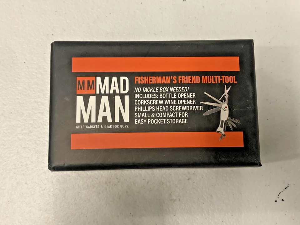 MAD MEN Mad Man MM Fisherman's Friend Multi Tool New Sealed