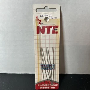 NTE Flammschutzwiderstand 18k Ohm 2%. 1/2W HW318 - Bild 1 von 4