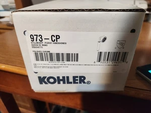 KOHLER 973-CP Quietud/Purista 4 Funciones DUCHA DE MANOS 2 1/2 GPM CROMO PULIDO - Imagen 1 de 4