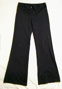 Express Women’s Black High Rise Bell Flare Leg Stretch Pants Size 8 Regular - Picture 1 of 6