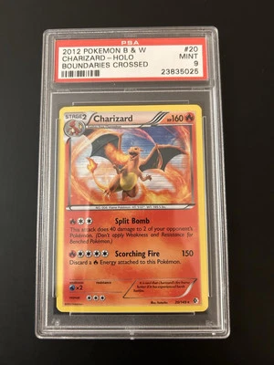 Charizard 20/149 Boundaries Crossed Holo PSA 9 MINT - Image 1 of 2