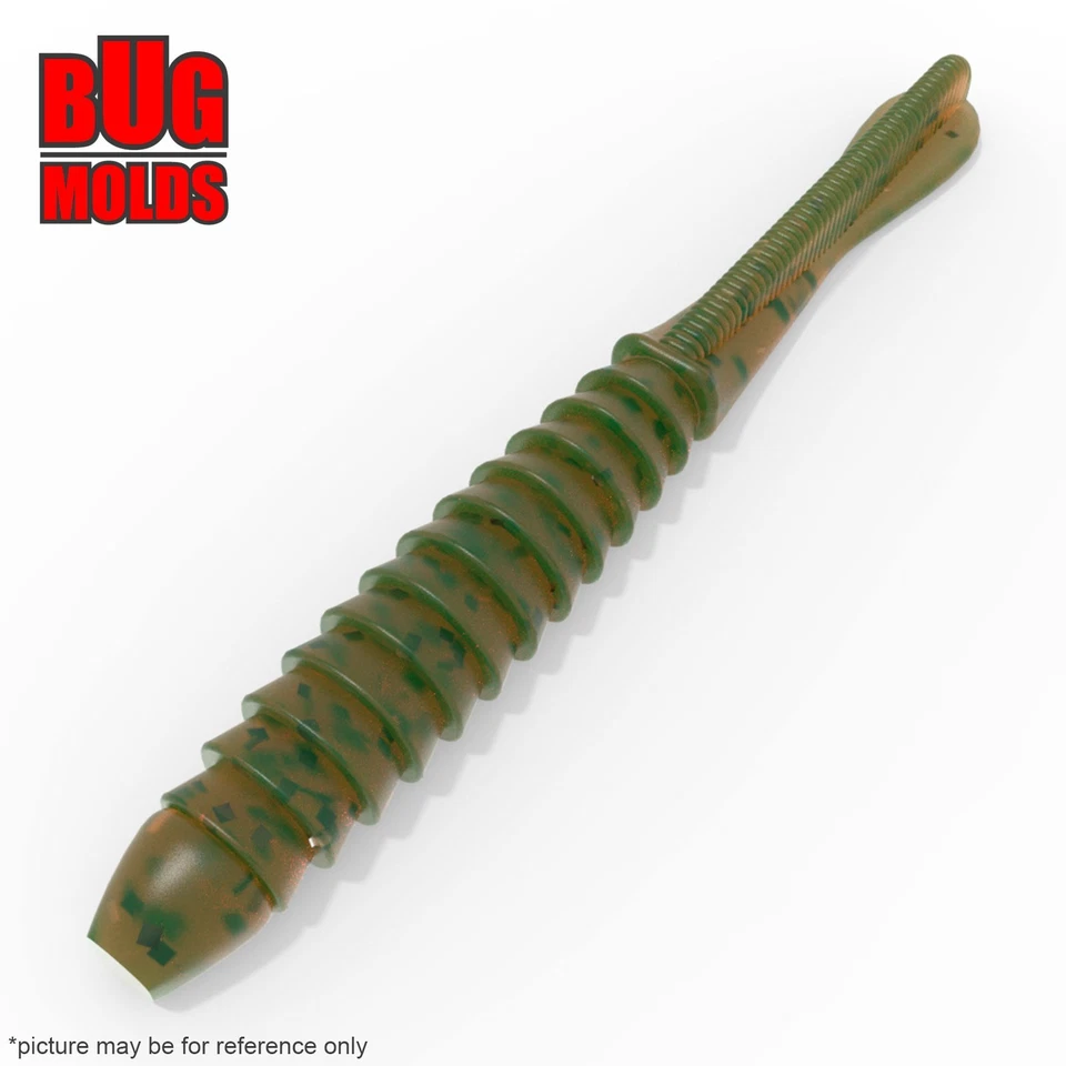 鱼饵 DIY 钓鱼模具柔软塑料鱼饵诱饵塑料鲈鱼 KillShot — 第 1/1 张图片