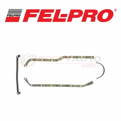 Fel-Pro Oil Pan Gasket Set for 1982-1986 Pontiac Firebird 2.5L L4 - Engine iw Foto 1 de 4