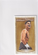 2019 UPPER DECK GOODWIN CHAMPIONS MINI LUMBERJACK WOOD #4 BOXING RYAN GARCIA