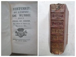VOLTAIRE : HISTOIRE DE L'EMPIRE DE RUSSIE, 1761-1763. - Picture 1 of 24