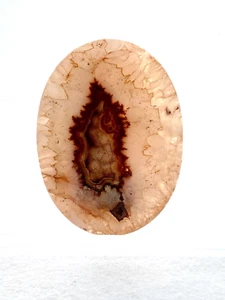 Cabochon Agata Geode Druzy Onice Naturale - 243,00 ct - Foto 1 di 1
