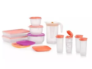 TUPPERWARE 14-teiliges FRÜHLINGSSERVIERSET KONVOLUT ~ Neu! (Wert 190,00) - Bild 1 von 1