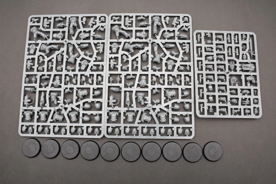 Warhammer 30k-40k Space Marine Corvus MK VI Mark VI Tactical Squad x10 NOS - Image 1 of 1