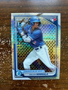 Arjun Nimmala, Chrome #BCP-142 - 2024 Bowman Mega Box - Picture 1 of 1