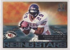 1998 Pacific Omega Rising Stars Rashaan Shehee #15 Rookie RC