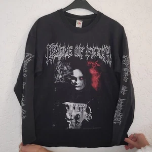 Cradle Of Filth Black Is My Heart Longsleeve 2004 Gr. M | 100% Baumwolle - Picture 1 of 6