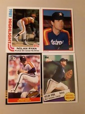 Nolan Ryan Baseball Cards "HOF" $1.00-$2.00 Choose Your Cards