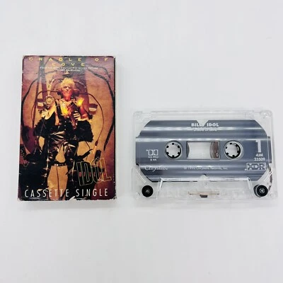 Billy Idol Cradle of Love 311 Man Rock Pop Music Cassette Tape Single 1990 Foto 1 de 4