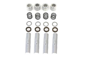 Colony Upper Pushrod Cover Kit - Part 3030-20 - Cadmium Plated Components - Picture 1 of 4