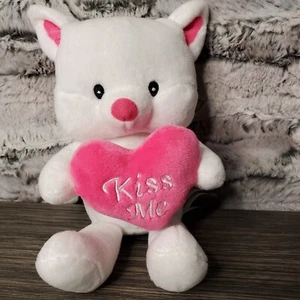 Cuddle Barn Plush Valentine's Lil' Sweeties Cat SINGS "Come and Get Your Love" - Picture 1 of 7