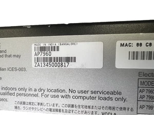 APC AP7960 Switched PDU, Rack Mount, Zero U, 5.7kW, 120V, (24)5-20 - Picture 1 of 4