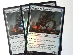 3x Foil Augmenting Automaton Aether Revolt - Magic the Gathering mtg Artifact - Picture 1 of 1