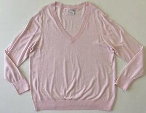 Old Navy Pink XXL 2XL V-Neck Men's Pullover Sweater Long Sleeve 0009 - Picture 1 of 11