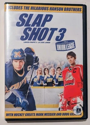 Slap Shot 3: The Junior League DVD (2008) - Region 1 (FR/EN) - VG+ (Tested) - Image 1 of 4