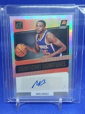 2017-18 Panini Donruss Significant Rookie Foil Auto Mikal Bridges Phoenix Suns