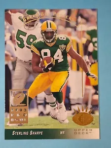 1993 Upper Deck SP Sterling Sharpe Green Bay Packers #95 🏈 - Picture 1 of 2