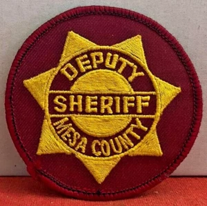 Mesa County Colorado Deputy Sheriff Sew On Patch New - Picture 1 of 2