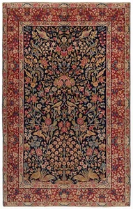Kerman Handgeknüpfter Perserteppich  234 x 145 cm-Fine,Orient,Carpet,rug,Blumen - Picture 1 of 11