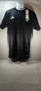Adidas Men 's soccer Jersey L Black (6) - Picture 1 of 6