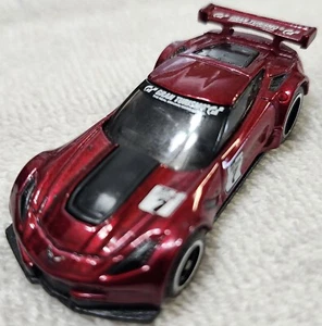 Hot Wheels GRAN TURISMO RED CORVETTE C7.R 1/64 Scale, VERY NICE CONDITION. - Picture 1 of 9
