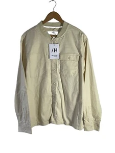 Selected Homme Gr. XL beige SLH Marcos Knopfleiste Hemd-Jacke Shacket - neu - Bild 1 von 9