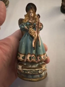 Geburtstagsengel Dezember Chadwick Miller 1995 Resin Vintage 5" beschädigt! - Bild 1 von 4