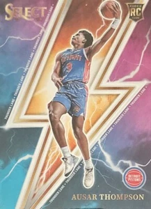 2023-24 Panini Select - Thunder Lane #9 Ausar Thompson (RC) - Picture 1 of 2