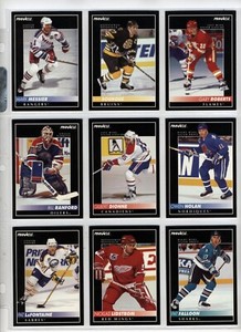 Hockey Pinnacle Canadian 1992-93  Cards Choose Upick from list (1-216)