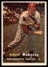 1957 Topps Robin Roberts Philadelphia Phillies #15 C01