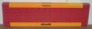 Olivetti Easyroll 80624 B logotipos violetas 381 382 384 442 444 452 454 3 rollos - Imagen 1 de 2
