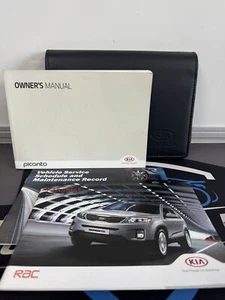 GENUINE KIA PICANTO OWNERS PACK / MANUAL / HANDBOOK + WALLET 2011-2014 (2014) - Picture 1 of 7