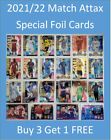 2021/22 Match Attax UEFA Special Foil Cards - Buy 3 Get 1 FREE - Messi, Haaland