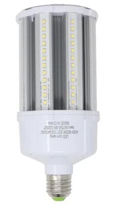 40W LED Corn Bulb, E27, 6000K, 5200lm - 247524 - Image 1 of 4