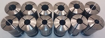 Hardinge Lyndex 3J Round Collet 63/64" 1" 15/16" 7/8" 25/32" 23/32" 5/8" - Image 1 of 3