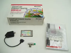 10/100 PCMCIA ETHERNET ADAPTER XIRCOM NOTEBOOK LAPTOP LAN READYLINK CE3B-100BTX - Picture 1 of 12