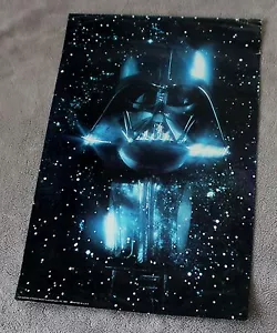 Póster espacial de Star Wars Episodio V Empire contraataca 1980 de Darth Vader Lucas en muy buena condición - Imagen 1 de 1