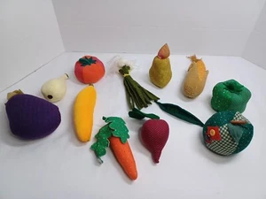 12 lotes de tela de felpa de frutas y verduras de colección plátano zanahoria++ 2 - tú eliges 1 - Imagen 1 de 10