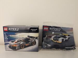 New LEGO Speed Champions 75892 & 30657 - McLaren Senna    & Lotus GT Poly bag