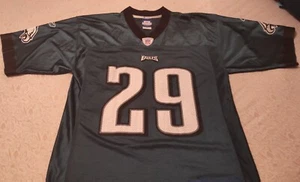 REEBOK Size M Philadelphia Eagles Jersey #29 Hunt GREAT CONDITION FREE SHIPPING - Picture 1 of 5