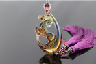 Liuli Crystal Horse Feng Shui Chinese Success horse  Car Hanging Decoration