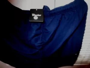 Dasior Swim bottoms-boy shorts, XXL, Dark Navy, Polyester, drawstring waist, New - Picture 1 of 3