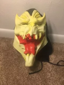 Paper Magic Group Vintage Dracula Vampire Latex Mask 1995 Used Props Halloween - Picture 1 of 4